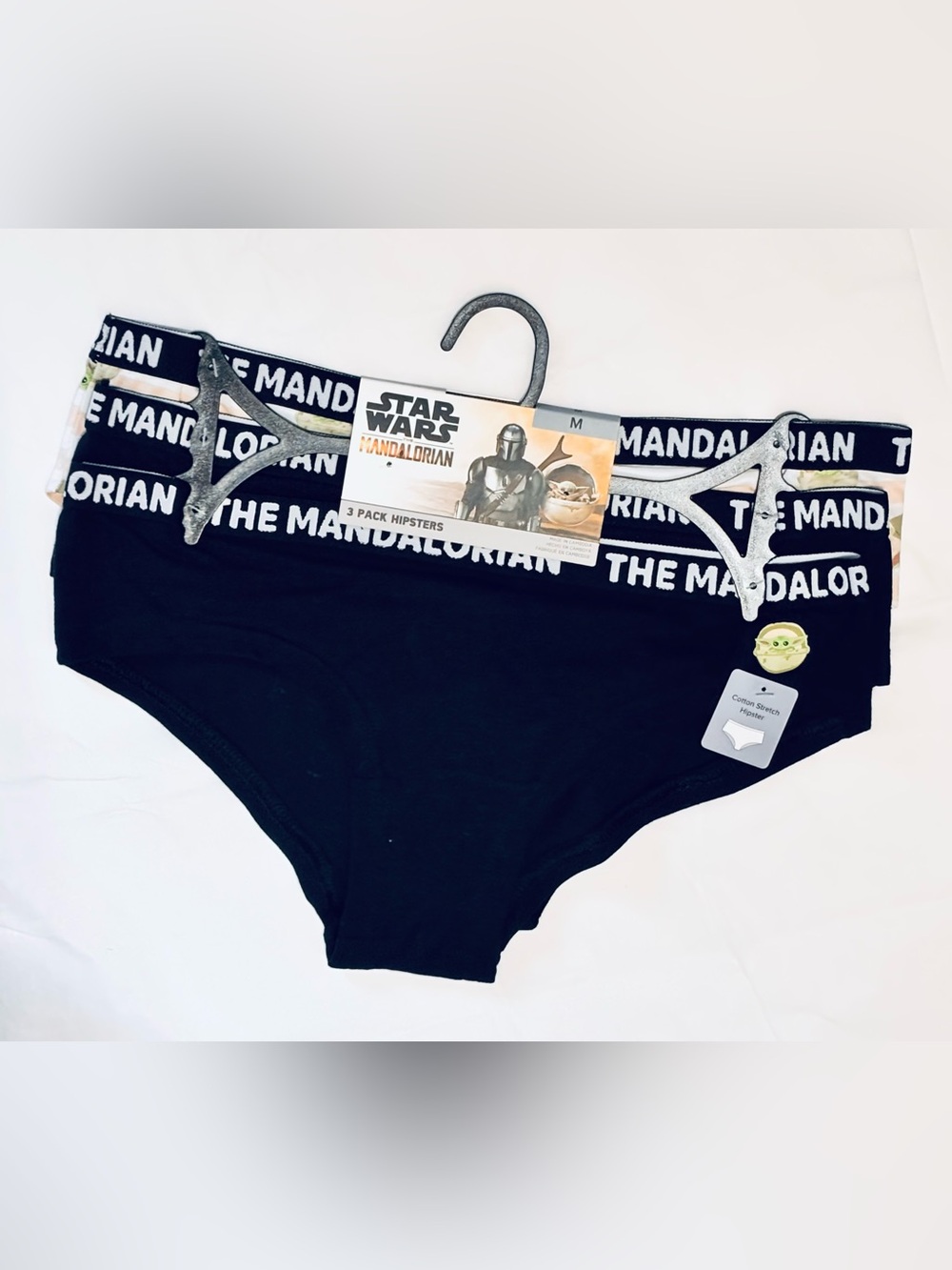 Star Wars Mandalorian 3-Pack of Women’s Hipster Underwear